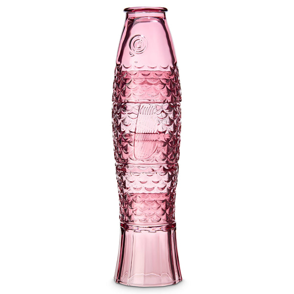Stapelbare drinkglazen in de vorm van een vis - Set van 4 roze