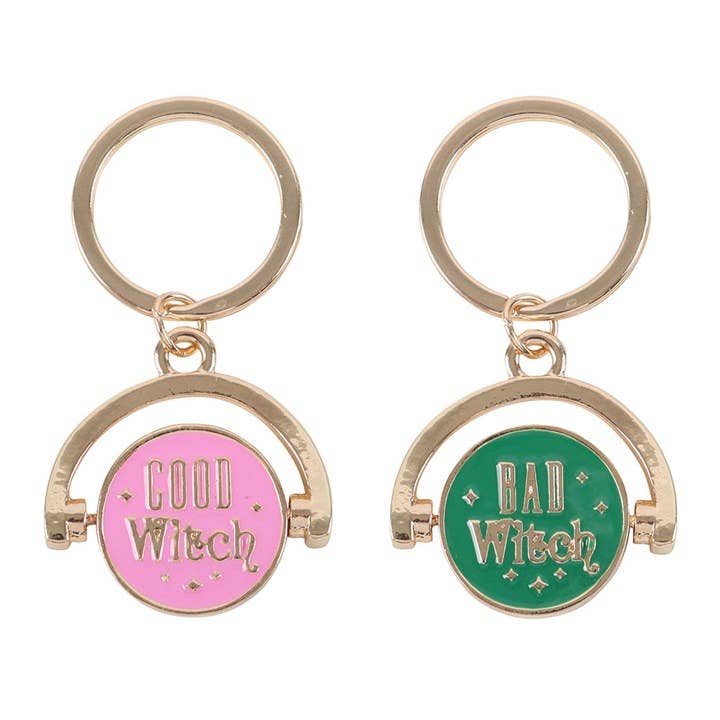 What Kind of Witch Are You? Spinning Keychain