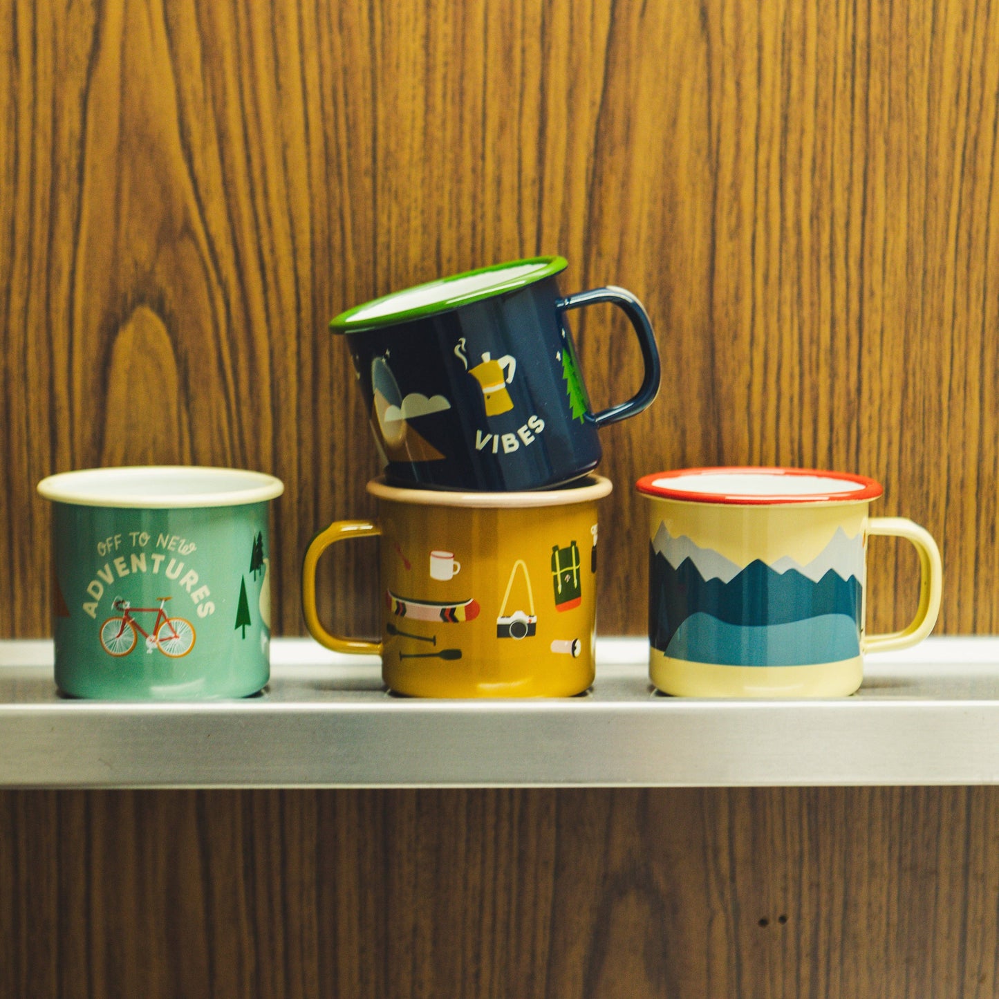 Enamel mug Mountains