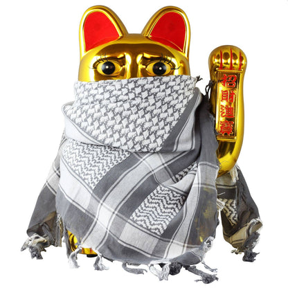 Maneki-neko gelukskat, golvende kat, 40 cm, goud