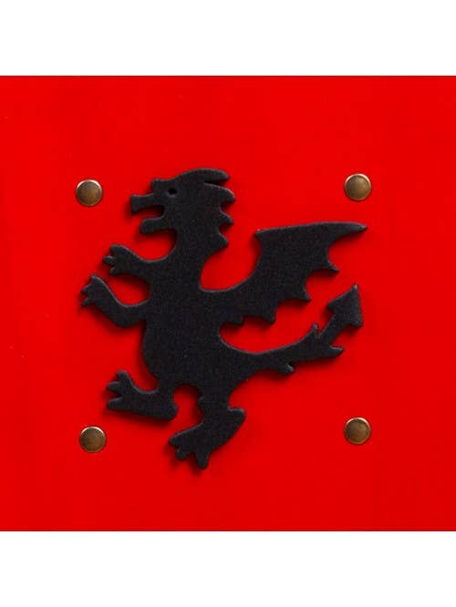 Red Kamelot Shield with Dragon S