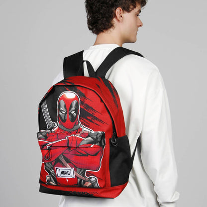 Marvel Deadpool Bad Backpack HS PLUS