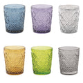 MARRAKECH SET OF 6 MULTICOLOR WATER GLASSES # - 5905223