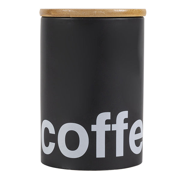 BLACK BAMBOO COFFEE JAR 750ML - 5909042