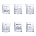 VICTIONARY SET OF 6 WATER GLASSES 360ML - 5909268
