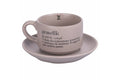 VICTIONARY GEMELLI COFFEE CUP SET W/SAUCER  - 5910683