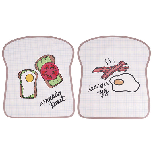 BACK TO SCHOOL TOAST PLACEMAT 2 ASSORT - 5917375