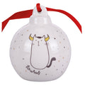 Ceramic Christmas Ball, Oroscocats Taurus