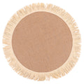 ROUND JUTE PLACEMAT   PAPER BANGS - 5918039