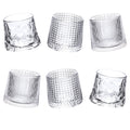 VINTAGE 6 TILTING LIQUEUR GLASSES SET - 5918553