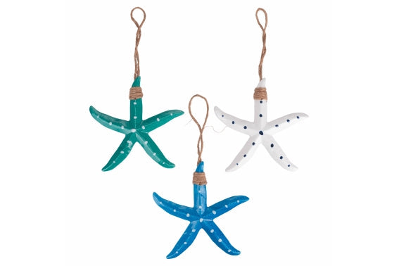 FISH STARFISH 3 ASS. / HANGER - 5919384