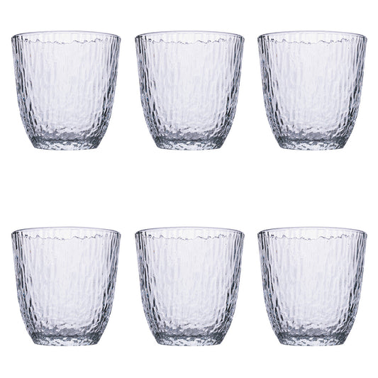 JUNGLE SET OF 6 GLASSES TRANSP 300 ML - 5919642