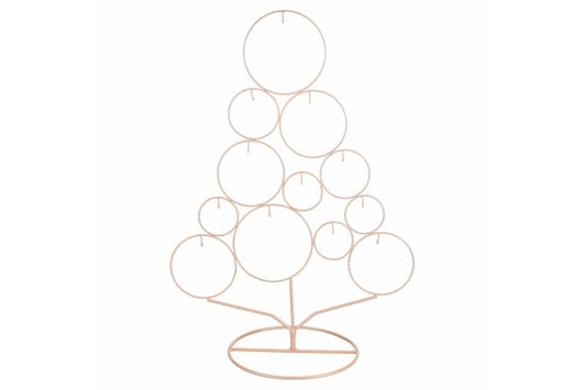 CHAMPAGNE METAL TREE WITH HOOKS H.50 CM - 5919661