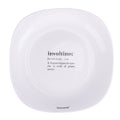VICTIONARY SQUARED DINNER PLATE OPAL. D28 INVOLTIN - 5920677