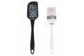BIGIS. SET2 PCS SPATULA BRUSH BAKERY/MUFFIN - 5921062