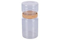 HIGH BOROSILICATED GLASS JARS / BAMBOO LID - 5921299