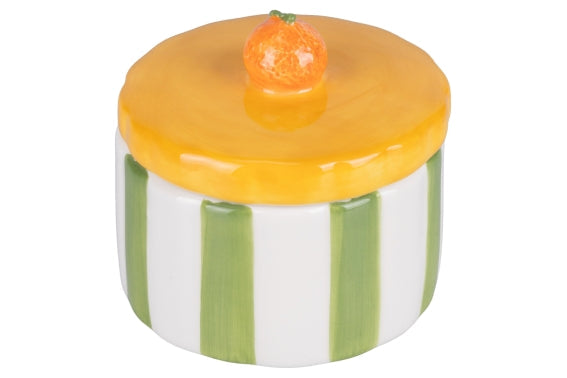 FRUIT LIFE SUGAR BOWL /MANDARIN STOPPER  - 5921845