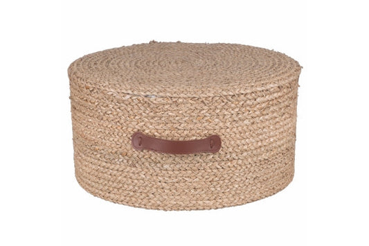 NATURAL FIBRE POUF DIAM 40CM - 5921919