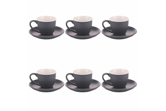 FORMA SET 6 CUPS 100ML W/ SAUCER CLASSIC MONDAY- 5923491