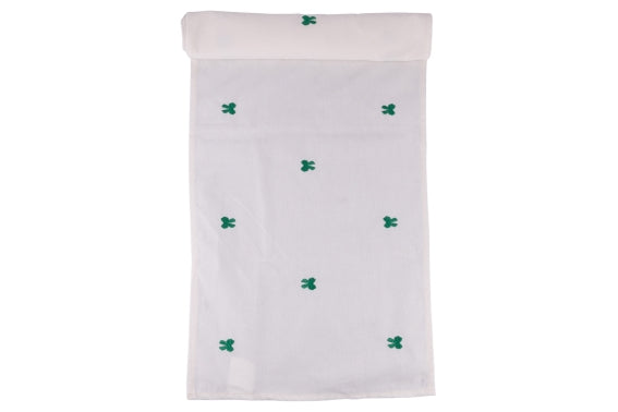 XMAS FLAKES RUNNER 175X40CM CREAM/GREEN - 5924469