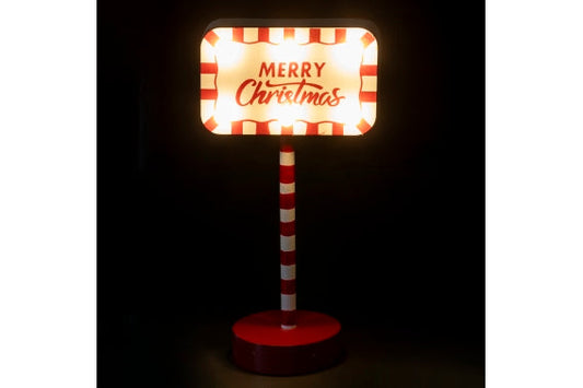 MERRY XMAS DECORATION LED H 23 CM - 5924574
