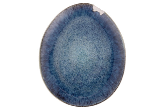 THE MARKET U DINNER PLATE 28.5X24CM LIGHT BLUE - 5925206