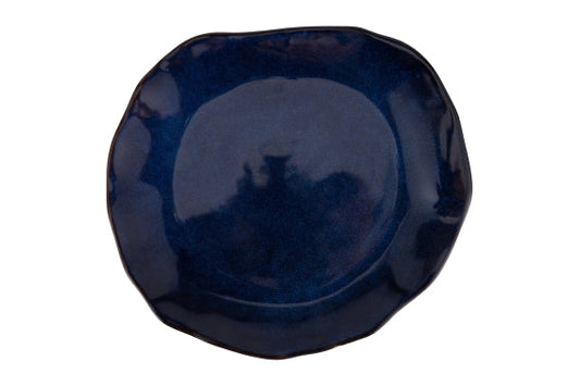 THE MARKET DINNER PLATE 27X24CM DARK BLUE - 5925247