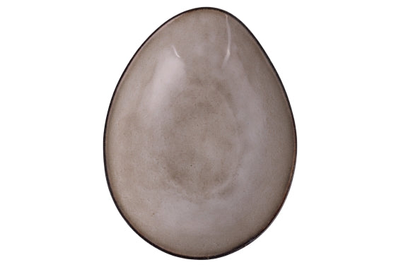 THE MARKET Y 2ND QUALITY OVAL BOWL 25X18.5CM SAGE - 5925793