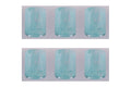 THALIA SET OF 6 TURQUOISE WATER GLASSES 350ML - 5925972