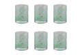 VERTIGO SET OF 6 GREEN WATER GLASSES 340ML -  5925976