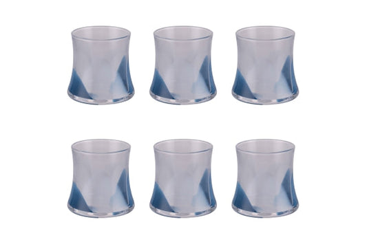 PETALS D/OCEAN SET 6 WATER GLASSES 320ML - 5925978