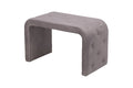 SILVER BENCH 75X40X46CM - 5926165