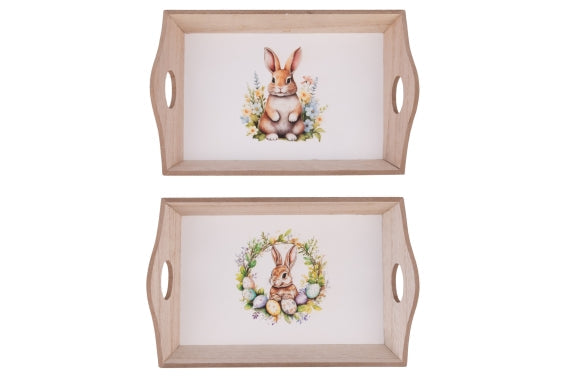 I PASQUALINI MINI TRAY 23.5X15X4.5CM 2ASS - 5926651