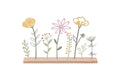 I PASQUALINI FLOWERS DECOR. WOOD/IRON 30.5X4X19CM - 5926656