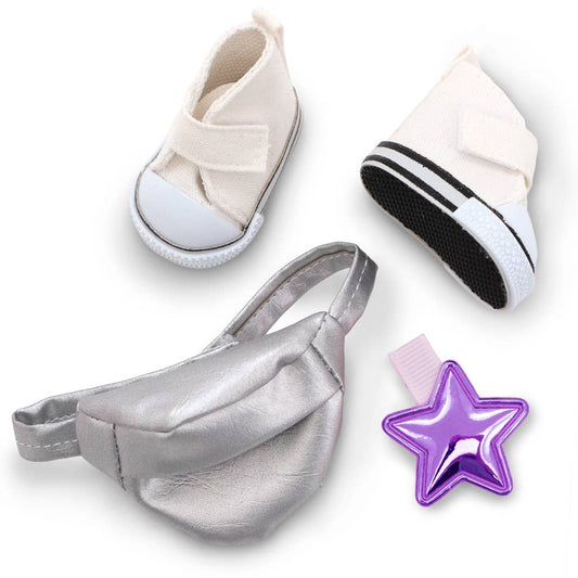 20 cm schoen- en accessoire set