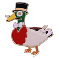 Pin's Ente Colvert Magicien