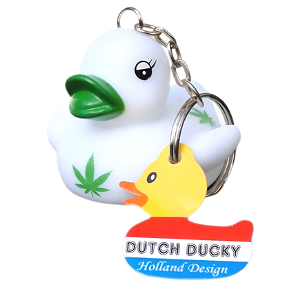 Porte-clés Canard Cannabis