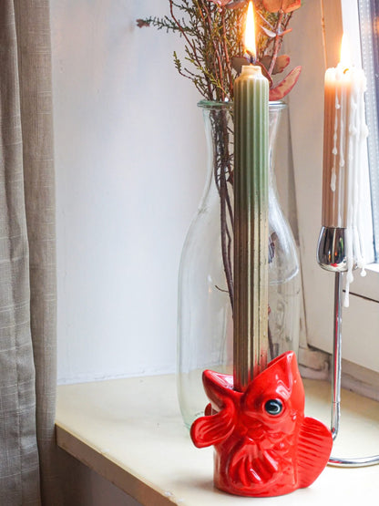 Goldfish Candle Holders