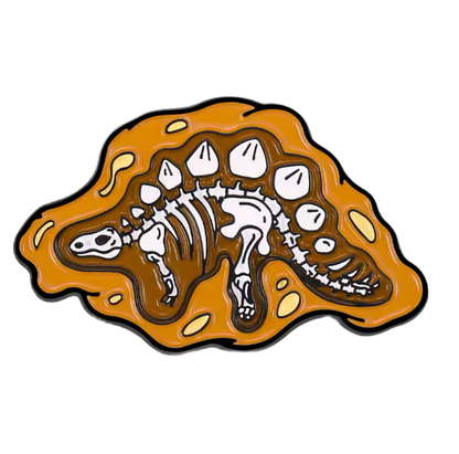 pins fossil de stegosaurs