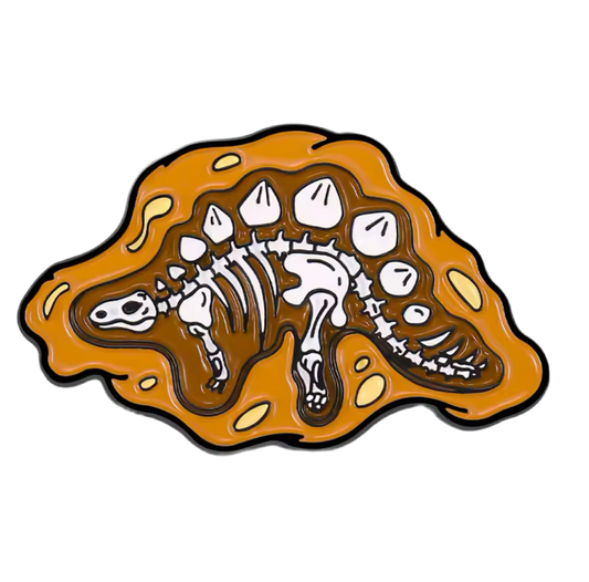 pins fossil de stegosaurs