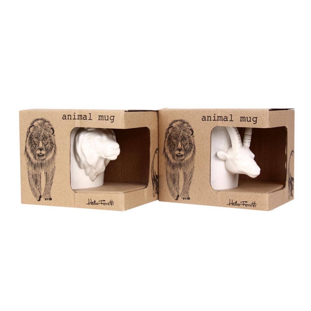 Lion Head Mug