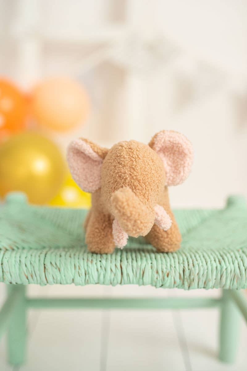 Peluche Bébé Éléphant Marron