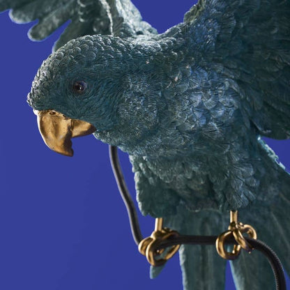 Plafonnier Perroquet Turquoise