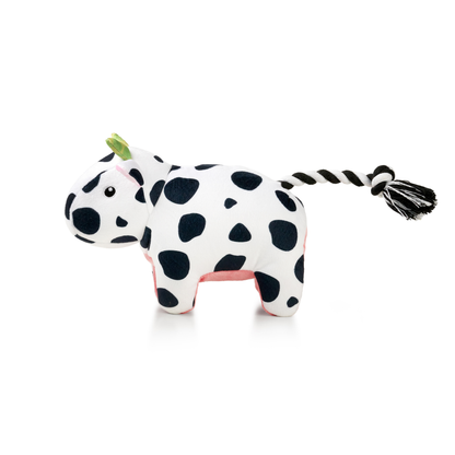 Jouet pour Chien Huggles - Vache Claire