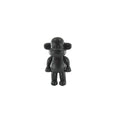 Ornement - Figurine Singe 'La Légende' - Résine - Noir - 33x21x50cm