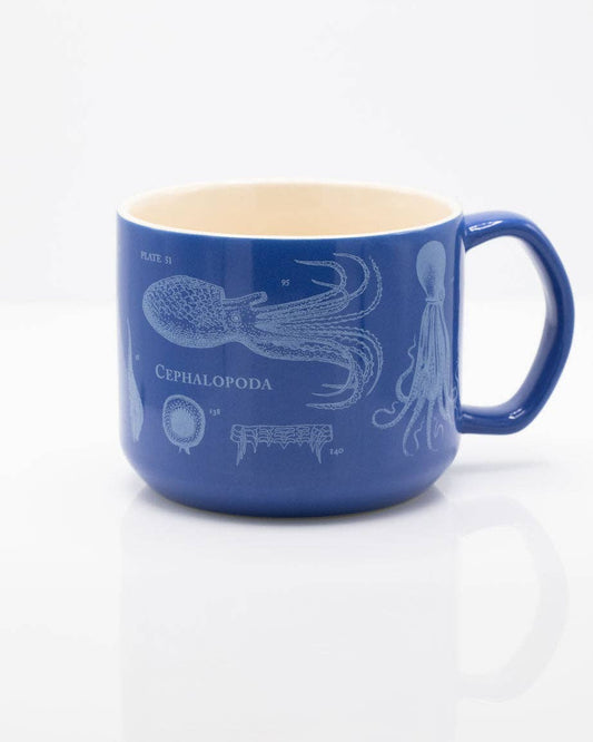 Mug Céphalopodes – produit scientifique Cognitive Surplus EU, vue 1