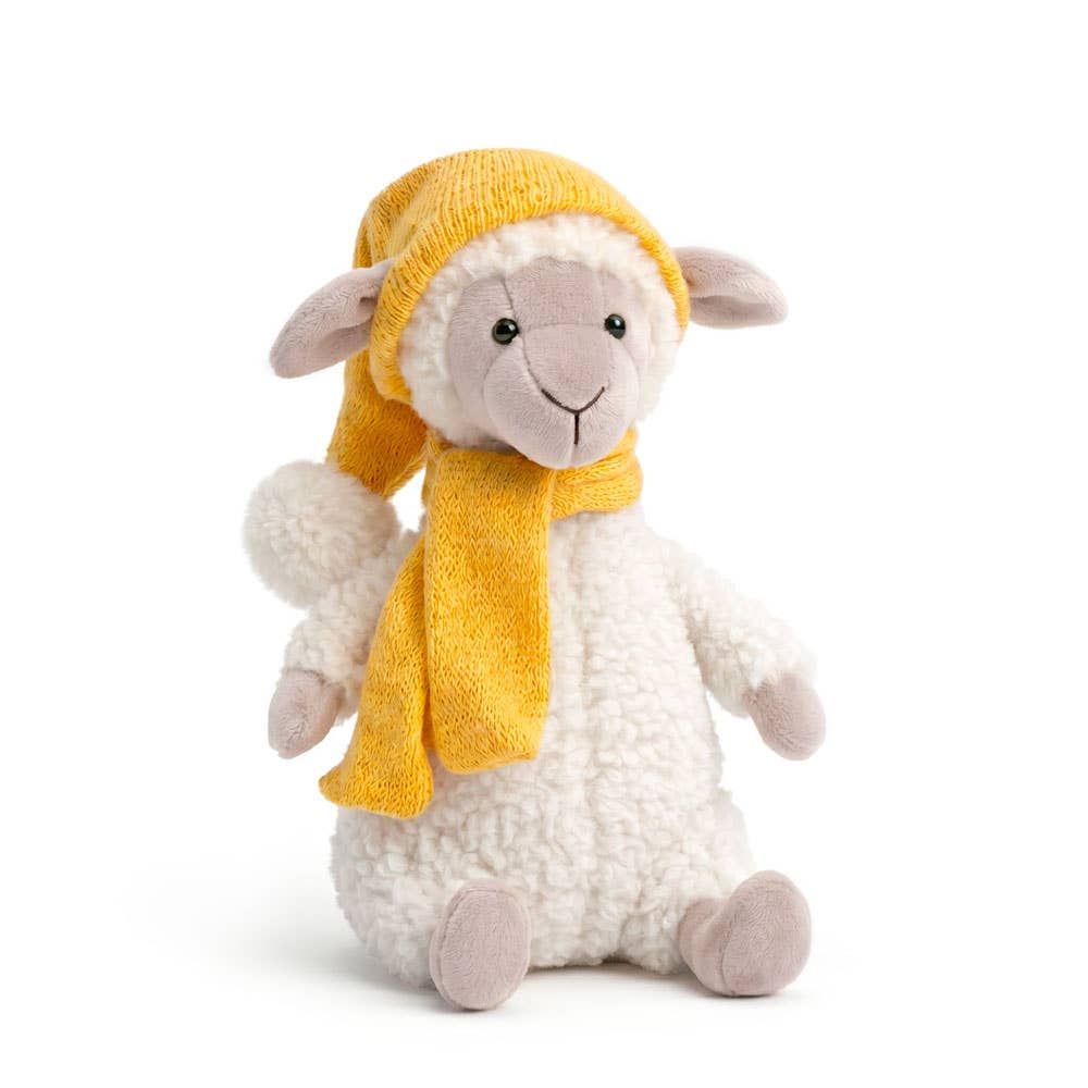 Nicky la brebis au chapeau jaune, 20 cm