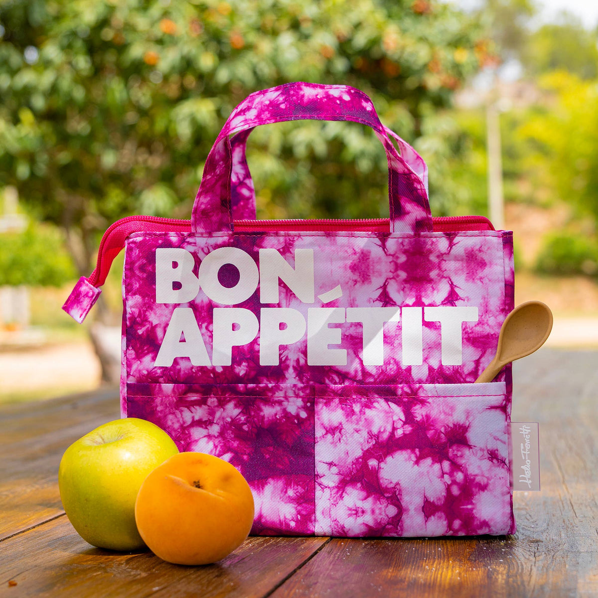 Sac Isotherme "Bon Appétit" - Lavande