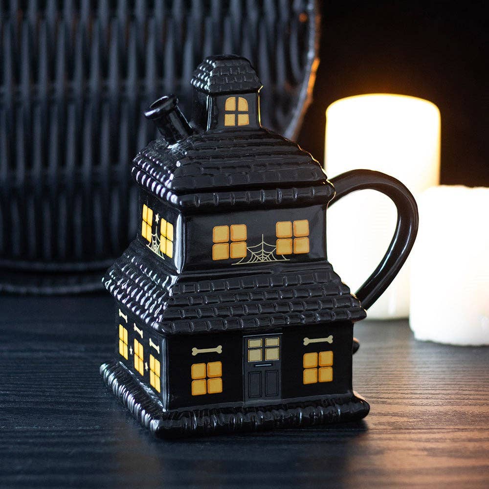 3D Haunted House Mug