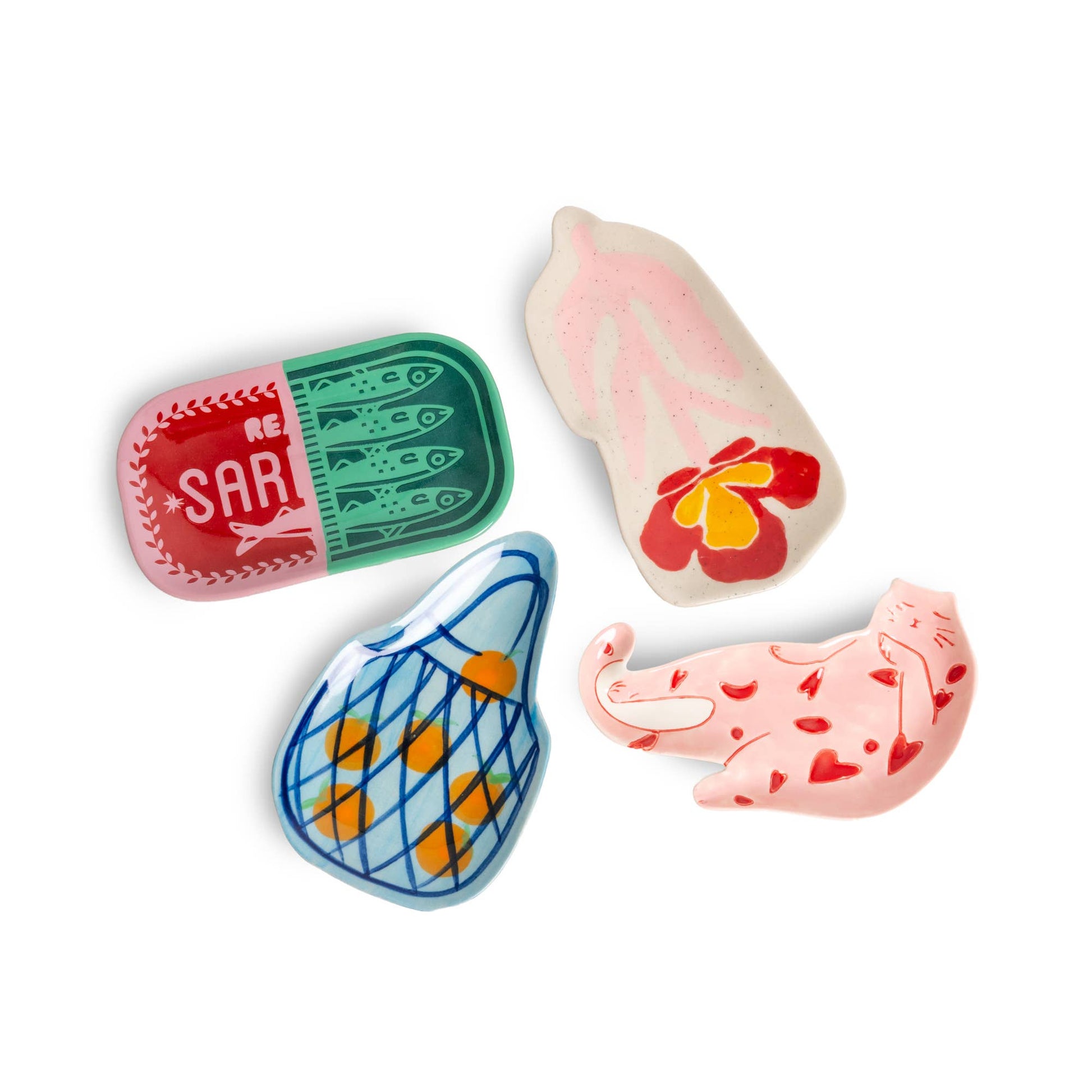 Plateau à Bijoux Chat Endormi Helio Ferretti Vue 3